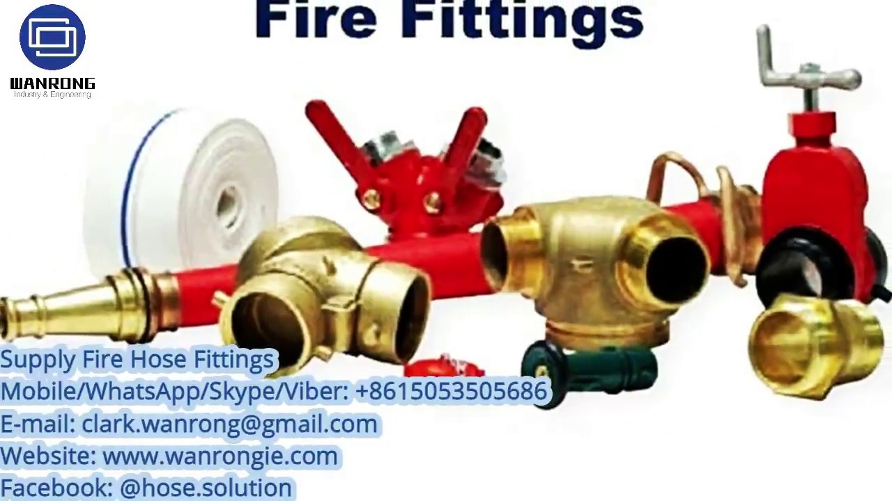 Fire Hose Fittings Supplier - What Is Firefighting Equipment, Hydrant ...