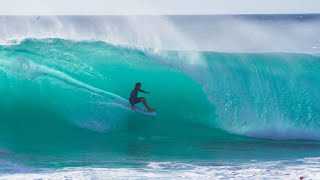 SURFING MY SECRET SPOT!? I SCORED PERFECT SURF IN MAY!!!