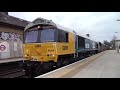 hd gbrf 66789 6o72 colnbrook lafarge tonbridge west yard @ clp 10 03 2018