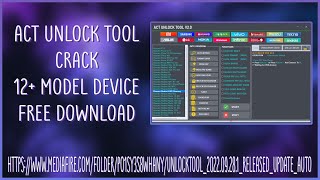 Act Unlock Tool | Unlock Tool Free Download 2023 | Unlock Tool Download Free
