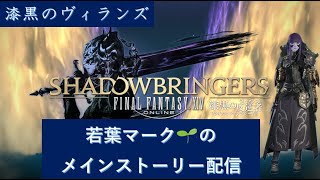 【FF14】【漆黒のヴィランズ】若葉マークがメインストーリー読みながら進めていく#1