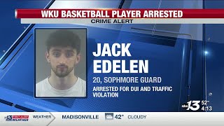 WKU men’s basketball player arrested on DUI charge