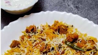 Tasty Meal Maker - high protein 😋 soya Manchurian Dum  Briyani