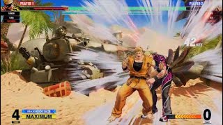 KOF15　リョウサカザキ　コスパ抜群42Hit龍虎乱舞コンボ　シンプルに強い極限流師範