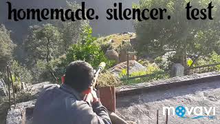 IOF 30-06 rifle  homemade silencer test