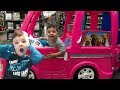 CALEB Pretend Play Toy Shopping at Real Toy Store For Kids