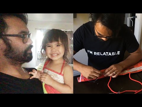 Dad Makes His Daughter A Moana Costume For Halloween Dad Makes His Daughter A Moana Costume For Halloween