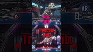 Rexy VS Tryostronix #jurassicworld  @Rodan_EditzZz