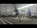 balu u0026vishnu rajendran vs kollam vinod u0026bennet pba badminton final set1