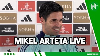 LIVE | Mikel Arteta's press conference ahead of Crystal Palace