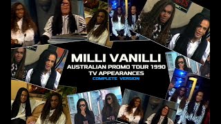 MILLI VANILLI AUSTRALIAN PROMO TOUR 1990 TV APPEARANCES - COMPLETE VERSION