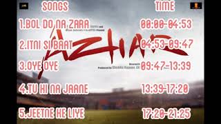 AZHAR JUKEBOX (Full Audio Songs ) || Emraan Hashmi, Prachi Desai, Nargis Fakhri
