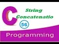 C programming video tutorial - string concatenation