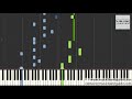 琴譜版 任然 無人之島 piano tutorial 鋼琴教學 hq synthesia