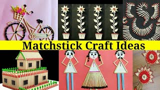 Matchstick Art and Craft Ideas | best out of waste matchstick ideas | matchsticks craft ideas| diy