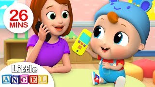 Baby's First Words - Mom or Dad? | Nursery Rhymes by Little Angel
