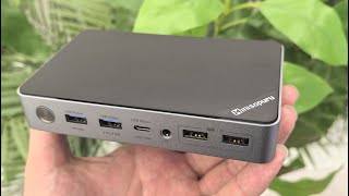 Minisopuru DisplayLink Dual 4K HDMI Docking Station