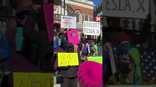 Hundreds Gather For 50501 Anti-Trump Rally In Boston