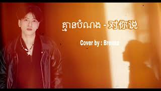 ( គ្មានបំណង - 对你说 ) Audio Official Lyrics Video by : Brenna