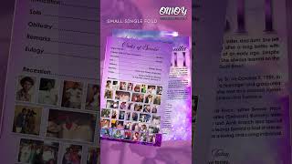 Regina Finch Funeral Program Design -Small Single Fold