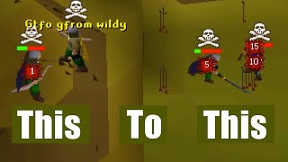 ONE WEEK Beginner PK Progression | OSRS F2P Range 2H Pking | Learning How To PK Ep.3