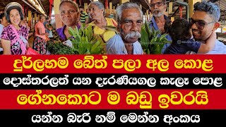 දුර්ලභම බේත් පලා අල කොළ | ගේනකොට ම බඩු ඉවරයි | යන්න බැරි නම් මෙන්න අංකය