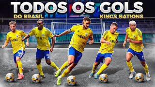 TODOS OS GOLS DO BRASIL NA KINGS WORLD CUP NATIONS