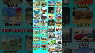 Indian Bikes Driving 3D || All NEW CHEATS CODES #shorts #short