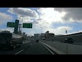 gopro　阪神高速　池田ic～東船場jctまで　４k車載動画