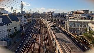 京成電鉄3100形3152F　京成高砂駅3番線到着　20241229 143349