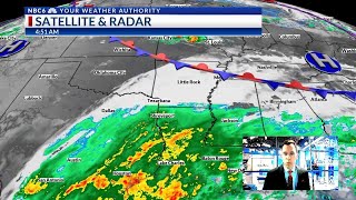 October 11 - Shreveport, Texarkana Weather Forecast: Cloudy and slightly cooler today