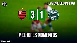 Flamengo 3 x 1 Coritiba  MELHORES MOMENTOS   CAMPEONATO BRASILEIRO 2020