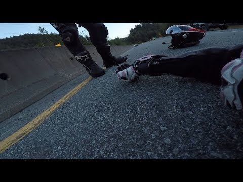 A Near Fatal Motorcycle Crash | Suzuki GSX-R750 A Near Fatal Motorcycle Crash | Suzuki GSX-R750