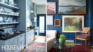 Interior Design — Before \u0026 After: Colourful, Art-Filled Townhouse Makeover