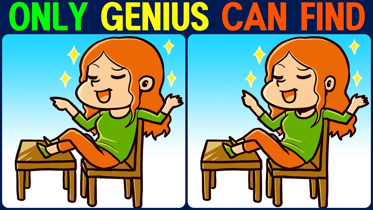 Only Genius Can Spot The Difference Youtube