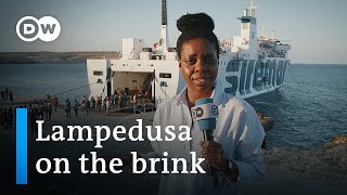 How is Italy coping with the sudden influx of migrants on Lampedusa? | DW News