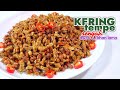 CARA MEMBUAT KERING TEMPE KACANG YANG RENYAH  ||  Awet Dan Tahan Lama  Enak Banget