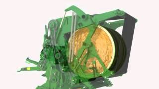 John Deere 900 Series Baler Concept - 990 \u0026 960 Technical View