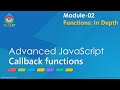 Advanced JavaScript - Module 02 - Part 04 - Callback Functions demonstration