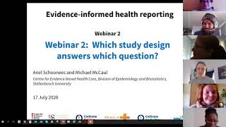 Bhekisisa Cochrane Webinar #2: Which study design answers which question