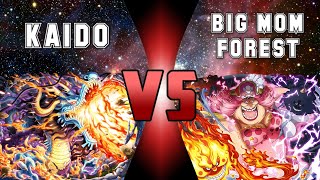 OPTC - KAIDO VS FOREST OF TRAINING MAMA