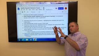 Identify Essential Standards Protocol