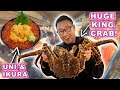 HUGE King Crab & Seafood Bowls in Otaru! || [Hokkaido, Japan] Best Places to Eat and Explore!