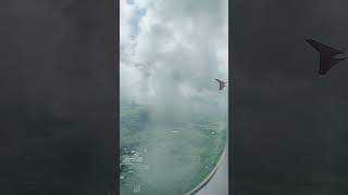 Aeroplane Landing 🛫 🛬#travel #nature #hyderabad #sky #youtubeshorts #shorts #trending #safe #viral