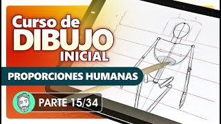 Curso de Dibujo Inicial | 15. Proporciones del cuerpo