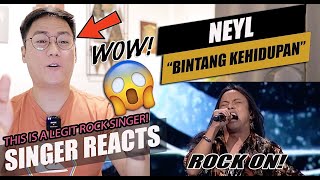 NEYL - BINTANG KEHIDUPAN [Indonesian Idol] | SINGER REACTION