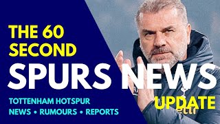 THE 60 SECOND SPURS NEWS UPDATE: Ange on Transfers and Werner, Lankshear Award, Maddison on Boss