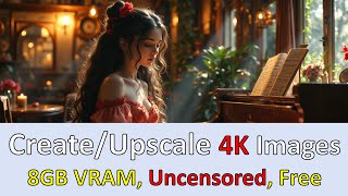 Generate True 4K Images with Flux DyPE | 4K Upscaler | ComfyUI Guide (Low‑VRAM + Sage Attention)