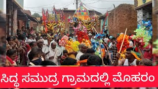 ಅದ್ದೂರಿಯಾಗಿ ಜರುಗಿದ ಮೊಹರಂ ಹಬ್ಬದ ಕಳೆ. .