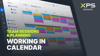 2.2 Working in Calendar | XPS Courses & Tutorials